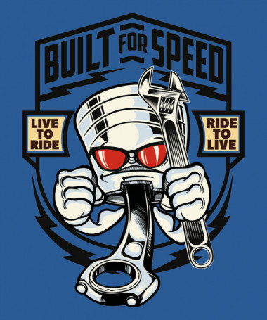 Built for speed  T-shirt Scollo V