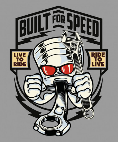 Built for speed  T-shirt Scollo V