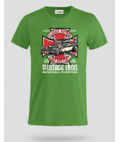 Vintage iron T-shirt Basic Uomo