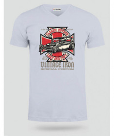 Vintage iron  T-shirt Scollo V