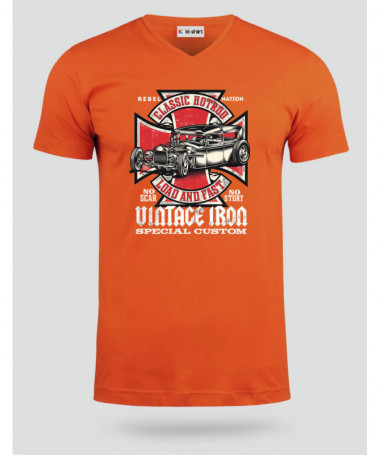 Vintage iron  T-shirt Scollo V