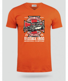 Vintage iron  T-shirt Scollo V