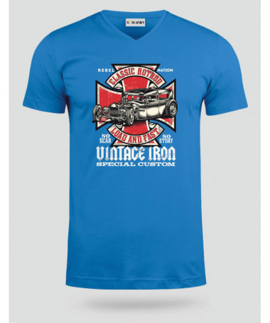 Vintage iron  T-shirt Scollo V