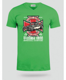 Vintage iron  T-shirt Scollo V