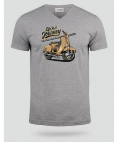 Life is a journey  T-shirt Scollo V