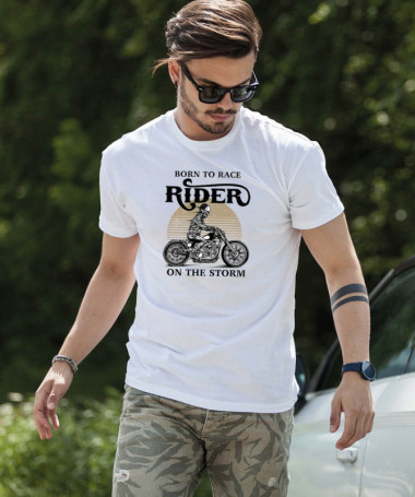 Ride on the storm T-shirt Basic Uomo