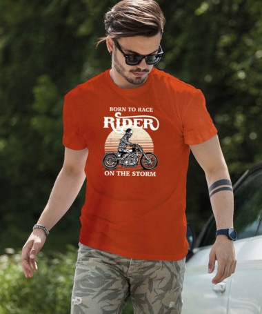 Ride on the storm T-shirt Basic Uomo