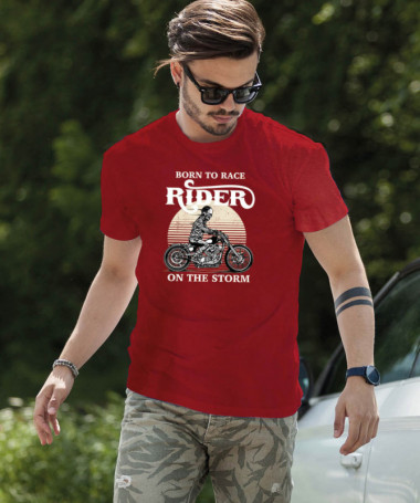 Ride on the storm T-shirt Basic Uomo