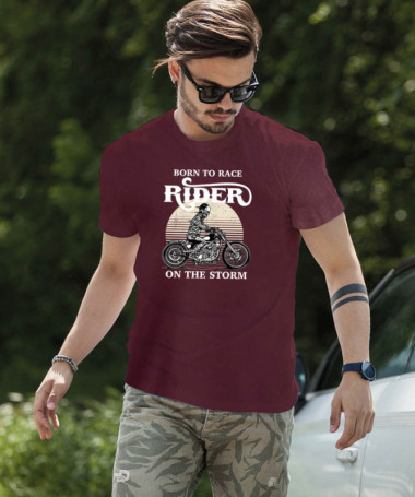 Ride on the storm T-shirt Basic Uomo