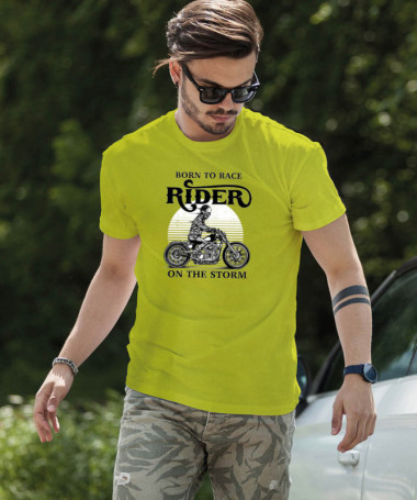 Ride on the storm T-shirt Basic Uomo