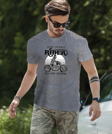 Ride on the storm T-shirt Basic Uomo