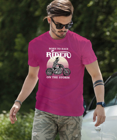 Ride on the storm T-shirt Basic Uomo
