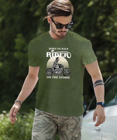 Ride on the storm T-shirt Basic Uomo