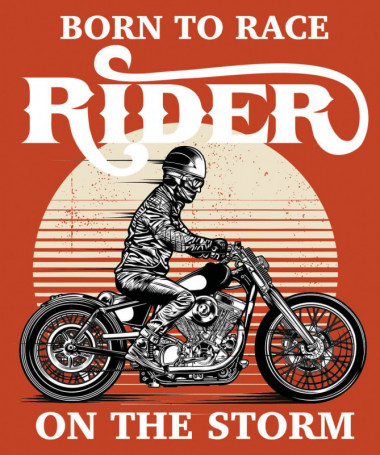 Ride on the storm  T-shirt Scollo V
