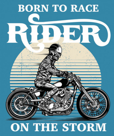 Ride on the storm  T-shirt Scollo V