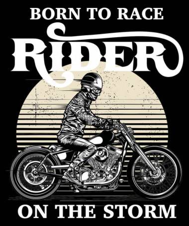Ride on the storm  T-shirt Scollo V