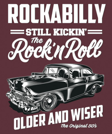 Rockabilly T-shirt Basic Uomo