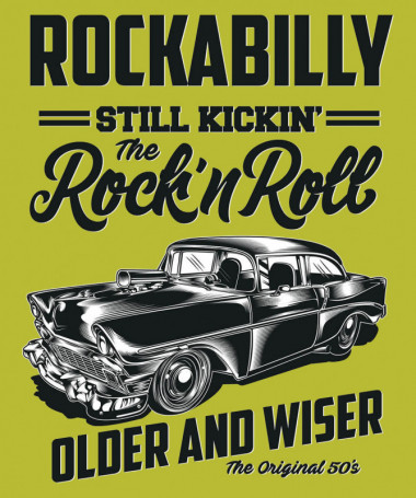 Rockabilly T-shirt Basic Uomo