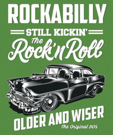 Rockabilly T-shirt Basic Uomo
