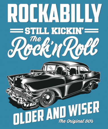 Rockabilly  T-shirt Scollo V