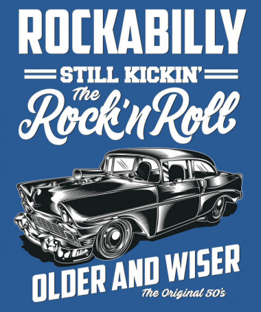 Rockabilly  T-shirt Scollo V