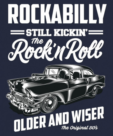 Rockabilly  T-shirt Scollo V