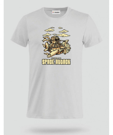 Space attack T-shirt Basic Uomo