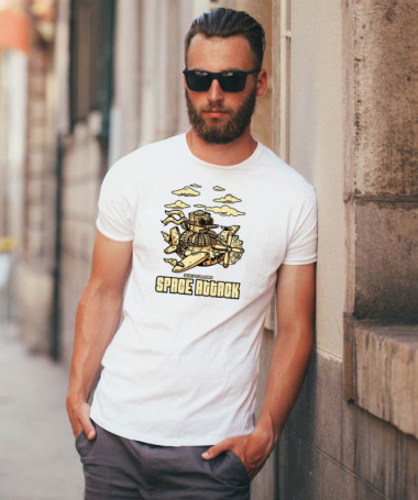 Space attack T-shirt Basic Uomo