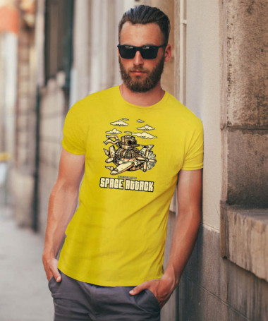 Space attack T-shirt Basic Uomo
