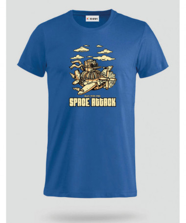 Space attack T-shirt Basic Uomo