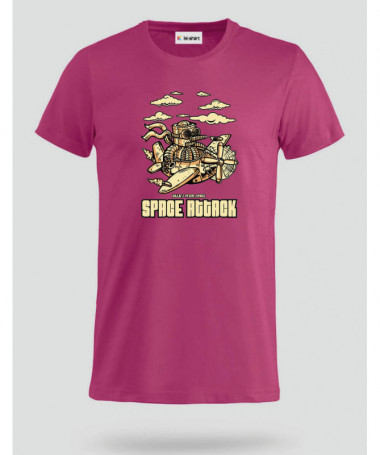 Space attack T-shirt Basic Uomo
