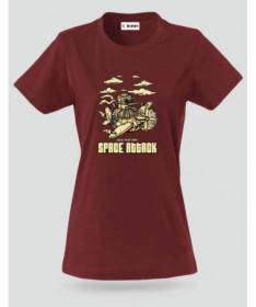 Space attack T-shirt Basic Donna