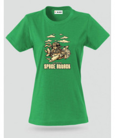 Space attack T-shirt Basic Donna