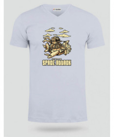 Space attack  T-shirt Scollo V
