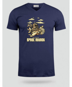 Space attack  T-shirt Scollo V