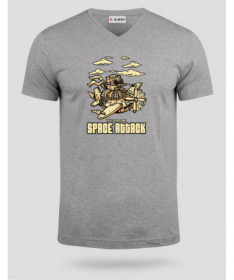 Space attack  T-shirt Scollo V