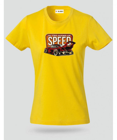Speed T-shirt Basic Donna