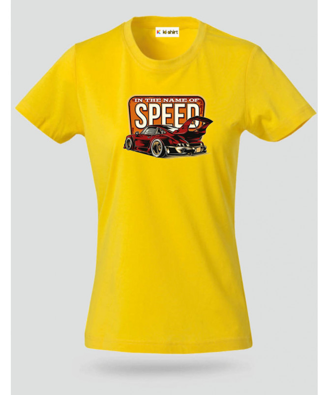 Speed T-shirt Basic Donna