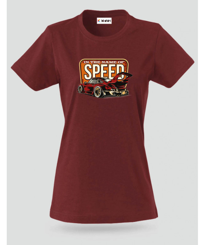 Speed T-shirt Basic Donna