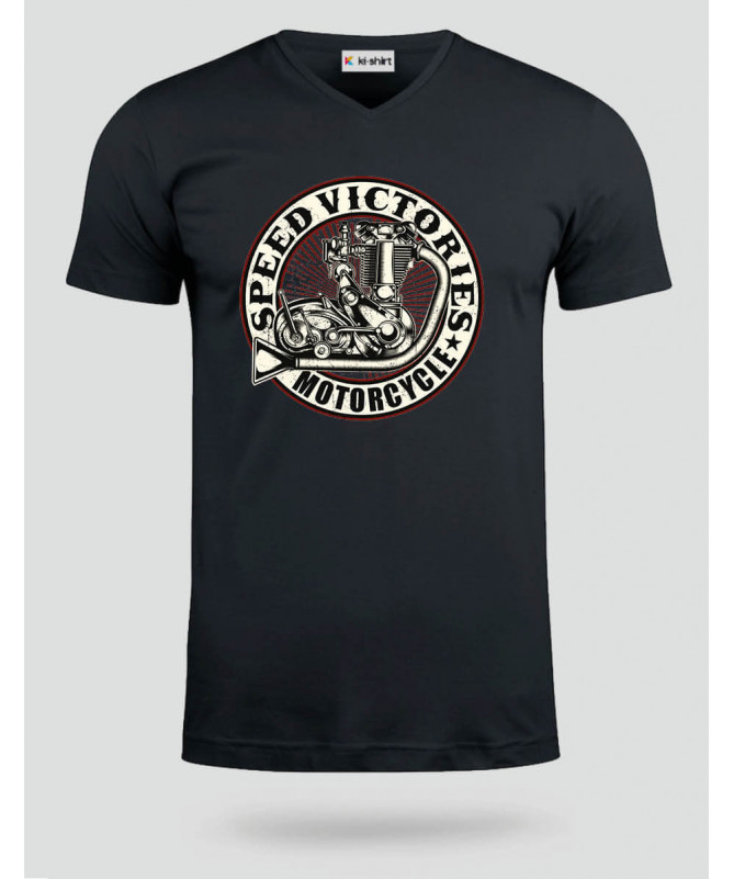 Speed victories  T-shirt Scollo V