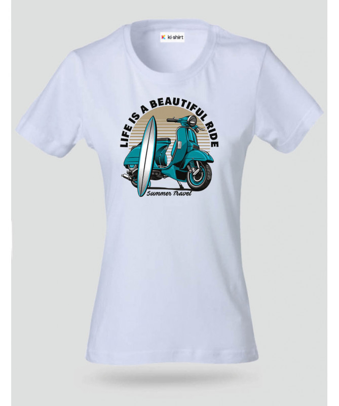 Summer travel T-shirt Basic Donna