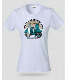 Summer travel T-shirt Basic Donna