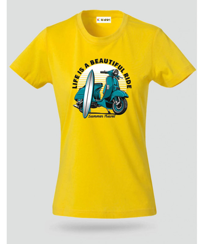 Summer travel T-shirt Basic Donna