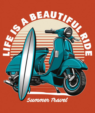 Summer travel T-shirt Basic Donna