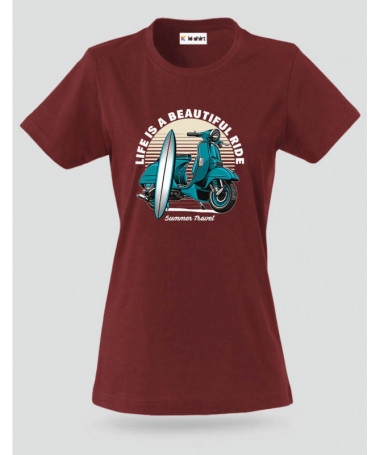 Summer travel T-shirt Basic Donna