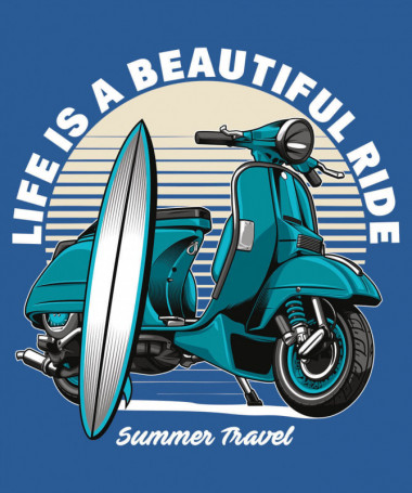 Summer travel T-shirt Basic Donna