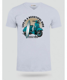 Summer travel  T-shirt Scollo V