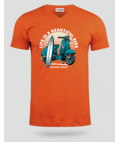 Summer travel  T-shirt Scollo V