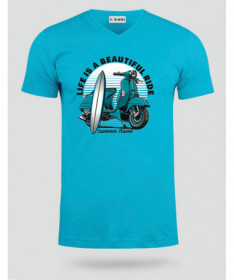 Summer travel  T-shirt Scollo V