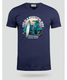 Summer travel  T-shirt Scollo V